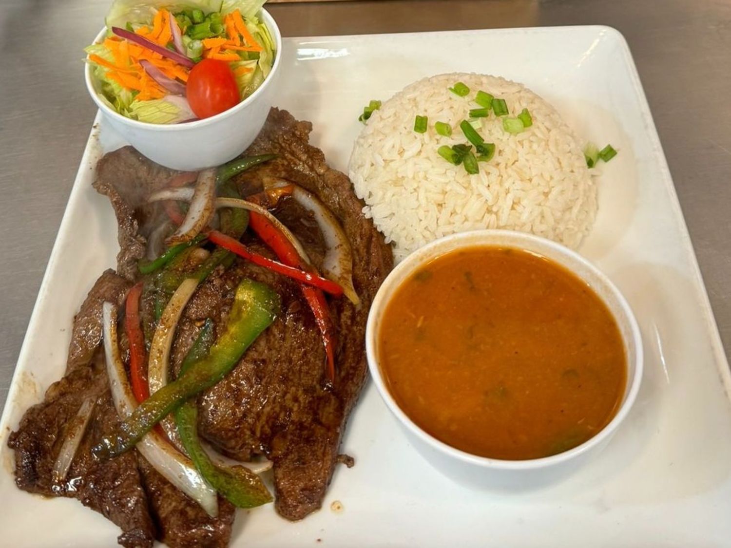 Sautéed Steak (Bistec Salteado)